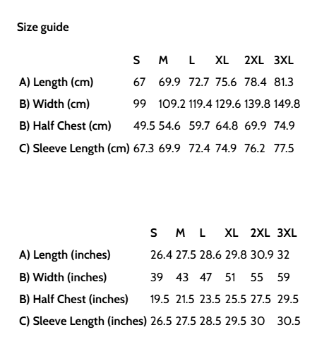 SIZE GUIDE