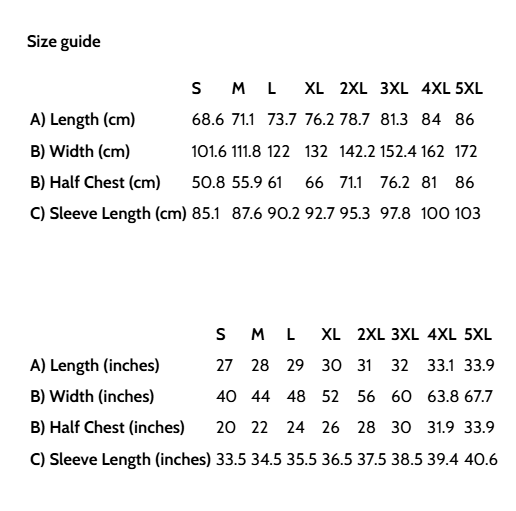 SIZE GUIDE