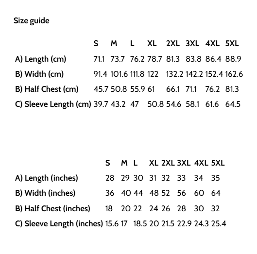 SIZE GUIDE