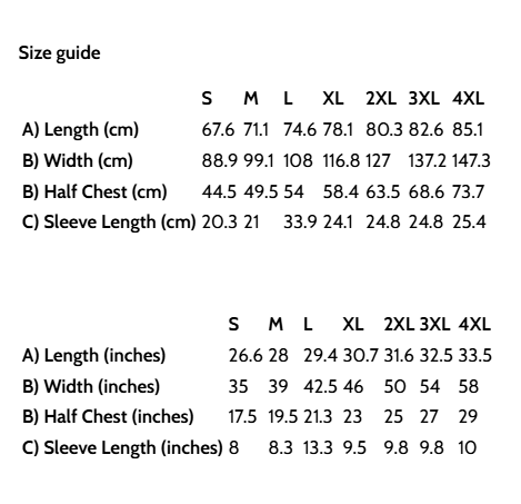 SIZE GUIDE
