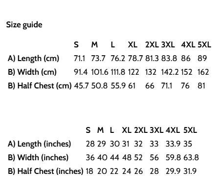 SIZE GUIDE