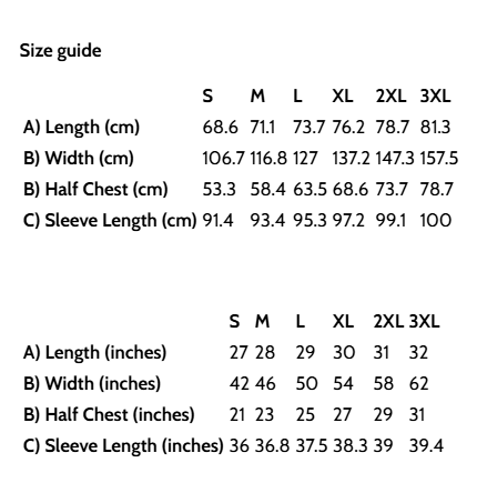 SIZE GUIDE