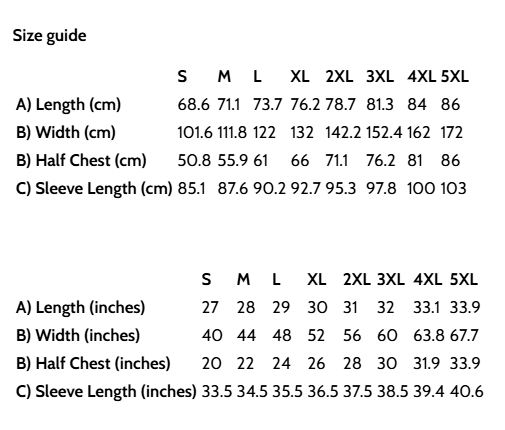 SIZE GUIDE