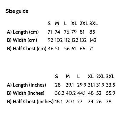 SIZE GUIDE