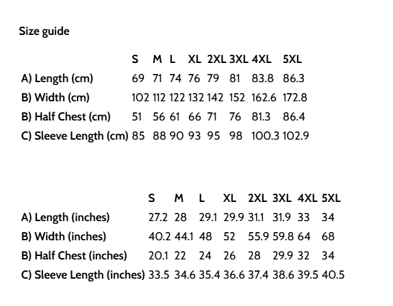SIZE GUIDE
